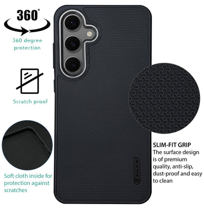 Niukin Grip Guard Back Case with Camera Ring for Samsung Galaxy S24 FE