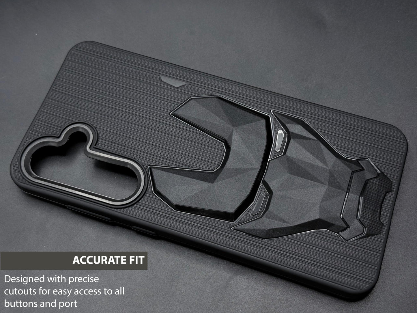 IR Mask Case with Camera Ring for Samsung Galaxy S24 FE