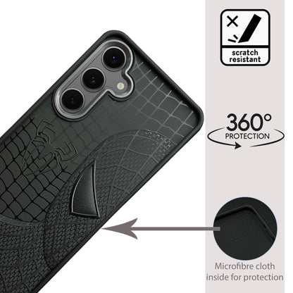 Sp Superhero Web Case with Metallic Camera Ring for Samsung S24 FE