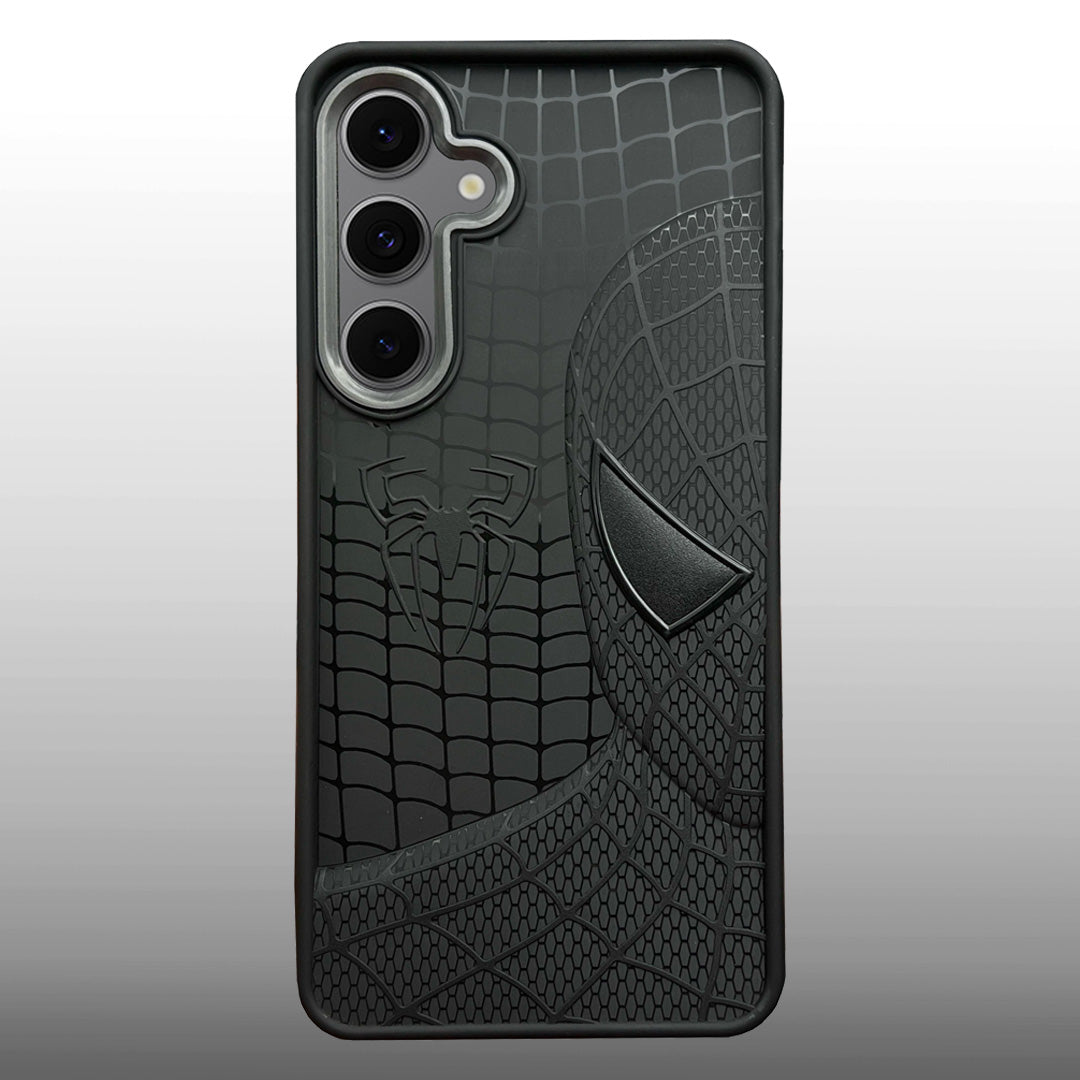 Sp Superhero Web Case with Metallic Camera Ring for Samsung S24 FE