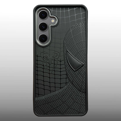 Sp Superhero Web Case with Metallic Camera Ring for Samsung S24 FE
