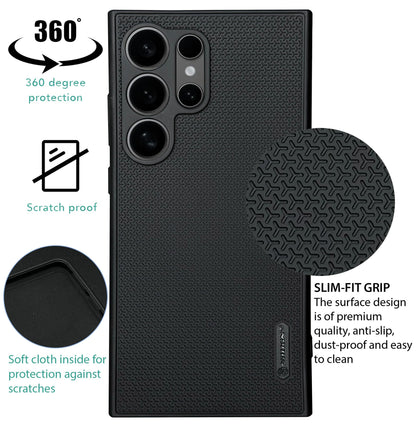 Niukin Grip Guard Back Case for Samsung Galaxy S24 Ultra