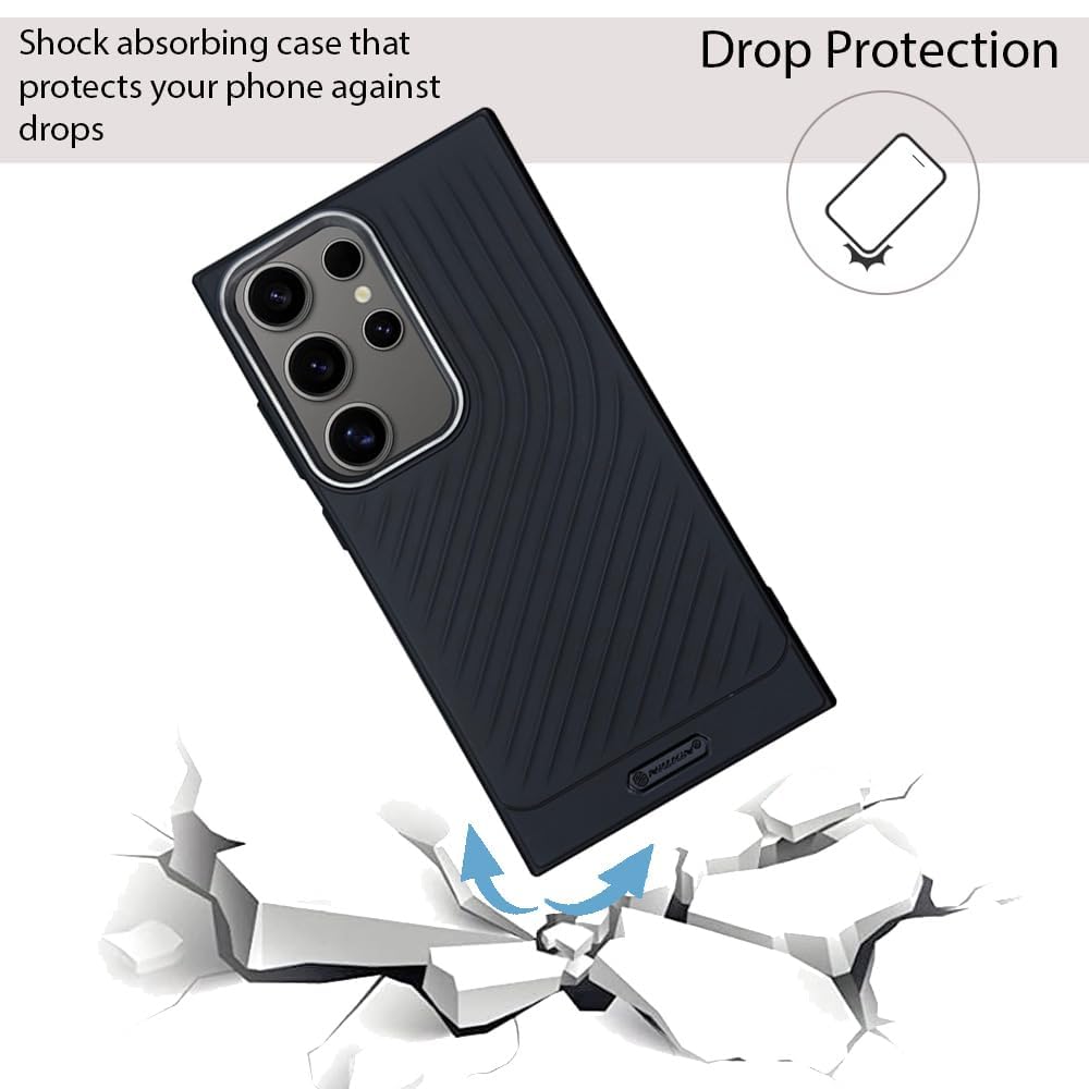 Ripple Wave Case with Camera Ring for Samsung Galaxy S24 Ultra