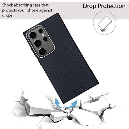 Ripple Wave Case with Camera Ring for Samsung Galaxy S24 Ultra