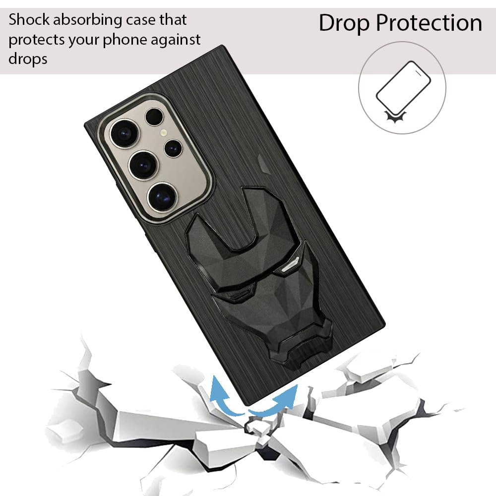 IR Mask Case with Camera Ring for Samsung Galaxy S24 Ultra