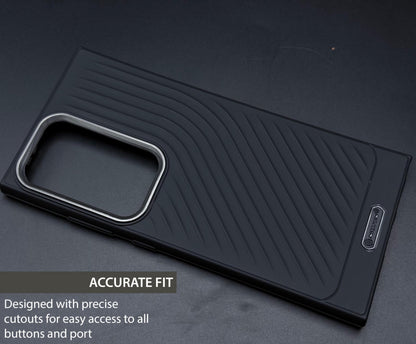 Ripple Wave Case with Camera Ring for Samsung Galaxy S24 Ultra