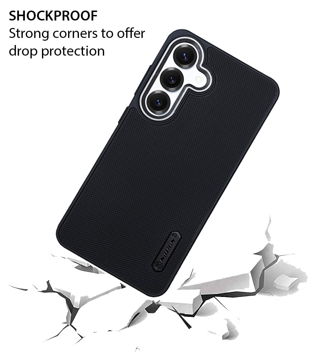 NIUKIN Super Frosted Dotted Case with Camera Ring for Samsung S25