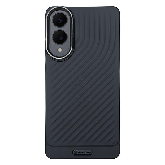 Ripple Wave Case with Metallic Camera ring for Samsung Galaxy S25 Edge