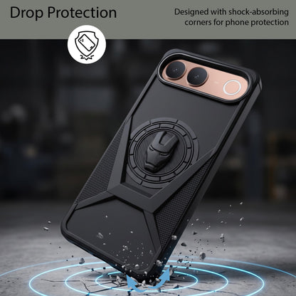 IR Superhero Armor Case with Camera Ring for Vivo S2 5G