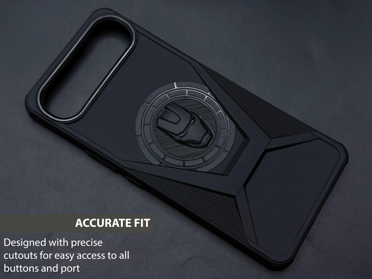 IR Superhero Armor Case with Camera Ring for Vivo S2 5G