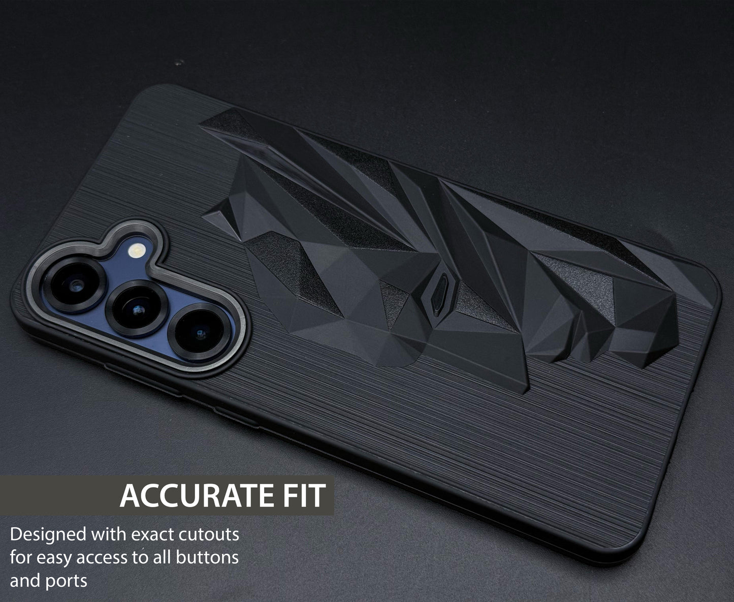Bt Superhero Case with Camera Ring for Samsung S25 Plus