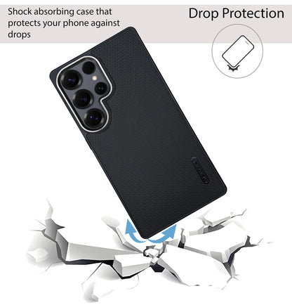 Niukin Grip Guard Back Case with Camera Ring for Samsung Galaxy S25 Ultra