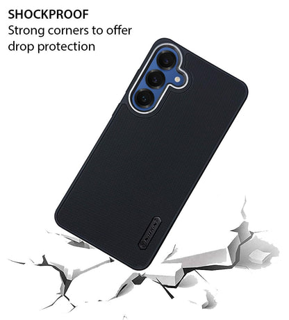 NIUKIN Super Frosted Dotted Case with Camera Ring for Samsung S25 Plus