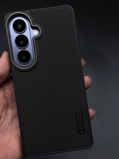 NIUKIN Super Frosted Dotted Case with Camera Ring for Samsung S26