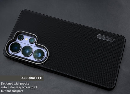 NIUKIN Super Frosted Dotted Case with Camera Ring for Samsung S26 Ultra