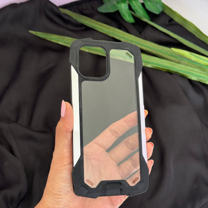 Mcalen Anti Yellow Transparent Case for iPhone 12