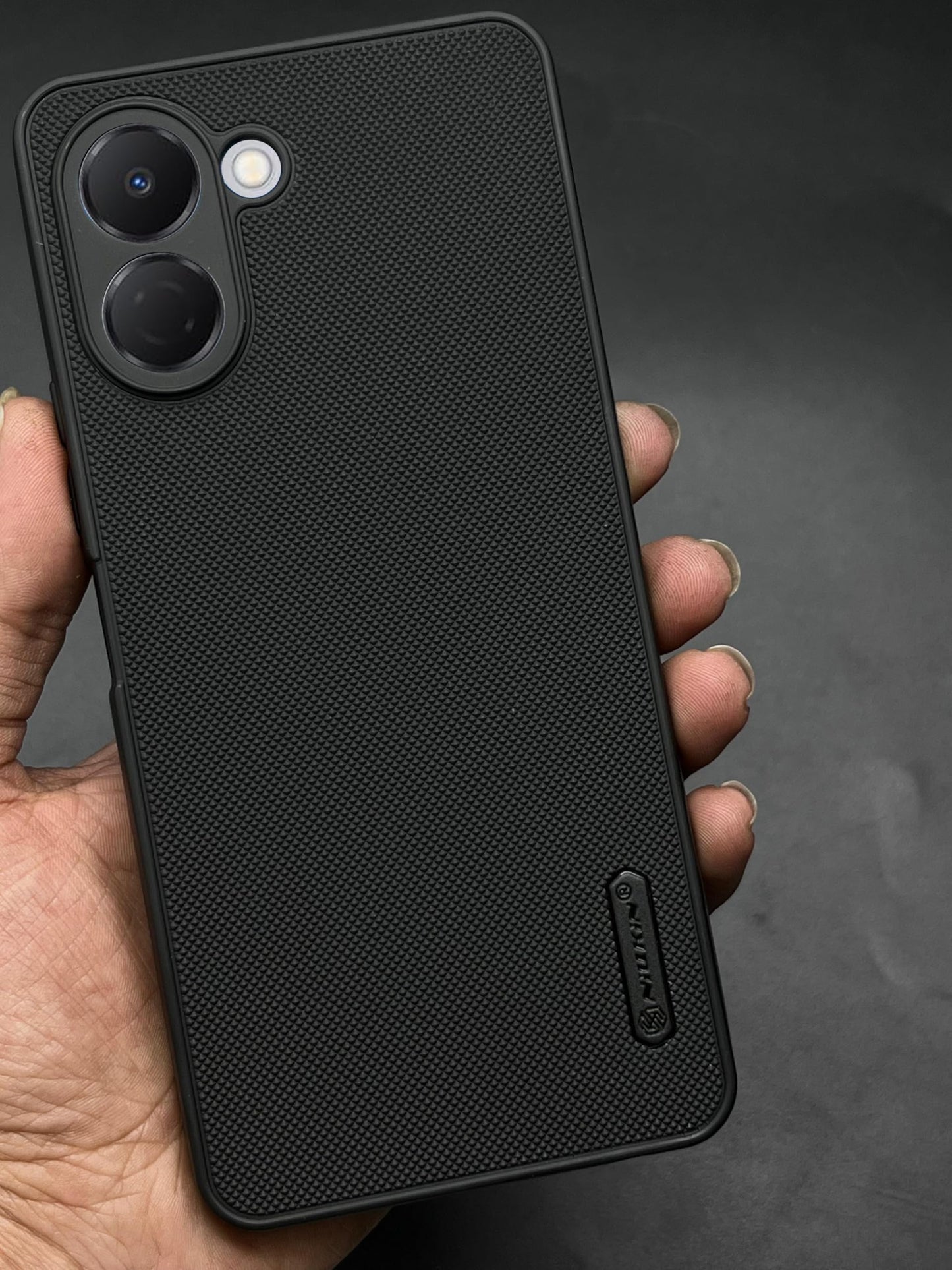 NIUKIN Super Frosted Dotted Case for Tecno Spark GO 3