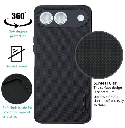 NIUKIN Super Frosted Dotted Case for Tecno Spark GO 5G