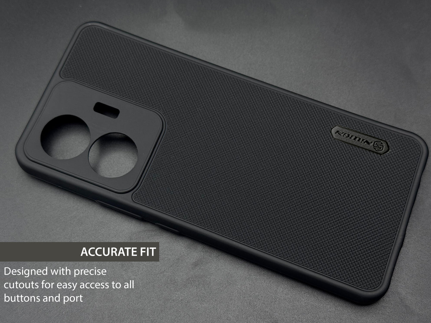 NIUKIN Super Frosted Dotted Case for Vivo T1 4G 44w