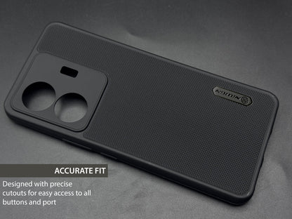 NIUKIN Super Frosted Dotted Case for Vivo T1 Pro 5G