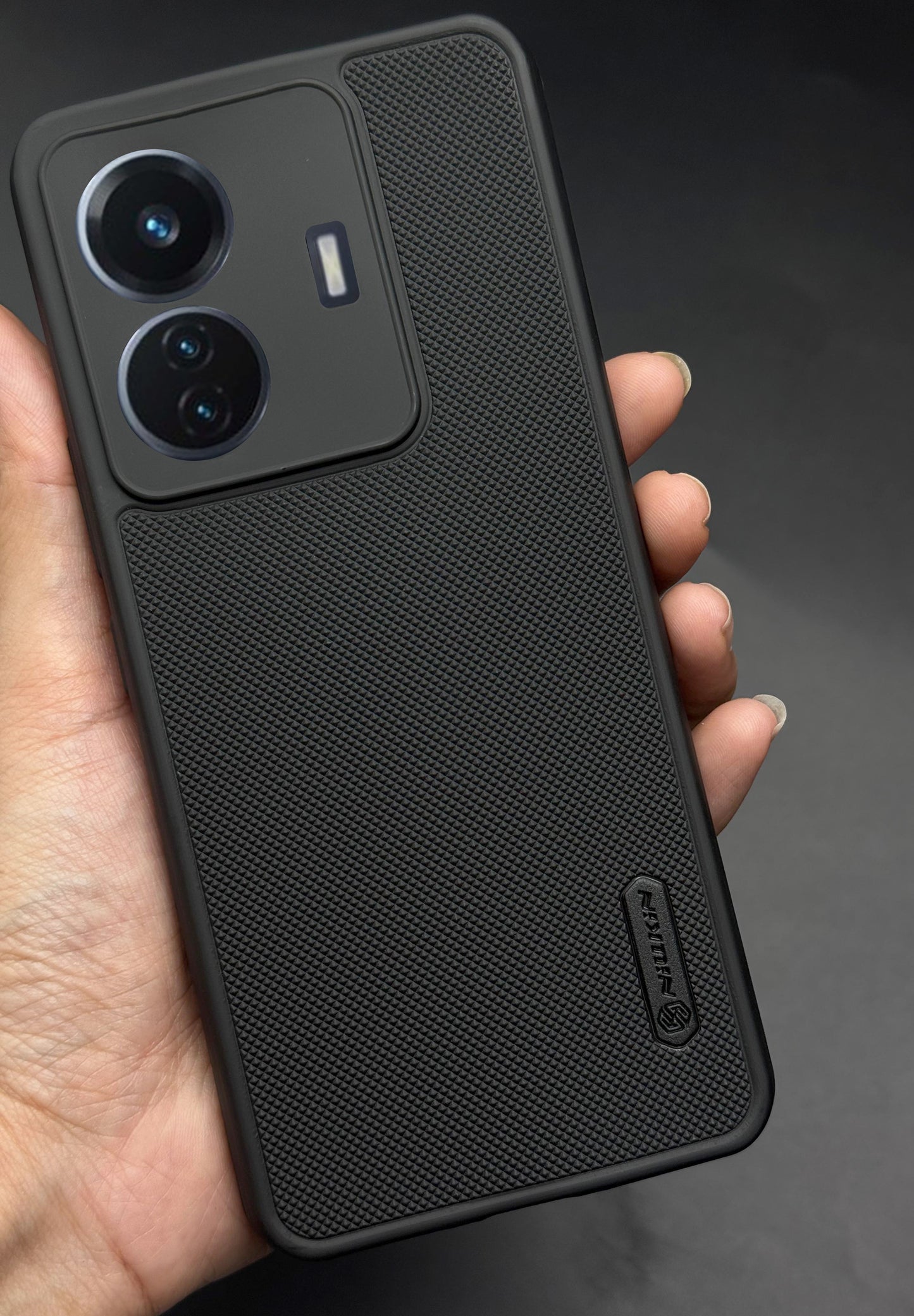 NIUKIN Super Frosted Dotted Case for Vivo T1 Pro 5G