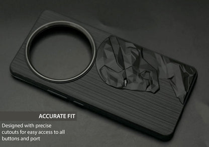 IR Superhero Side Face Prism Case with Metallic Camera Ring for Vivo T4