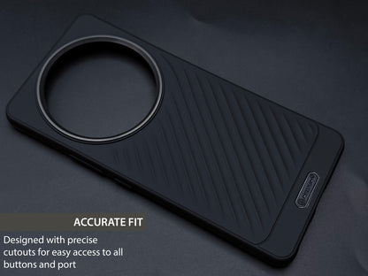 Ripple Wave Case with Metallic Camera Ring for Vivo T4(5G)