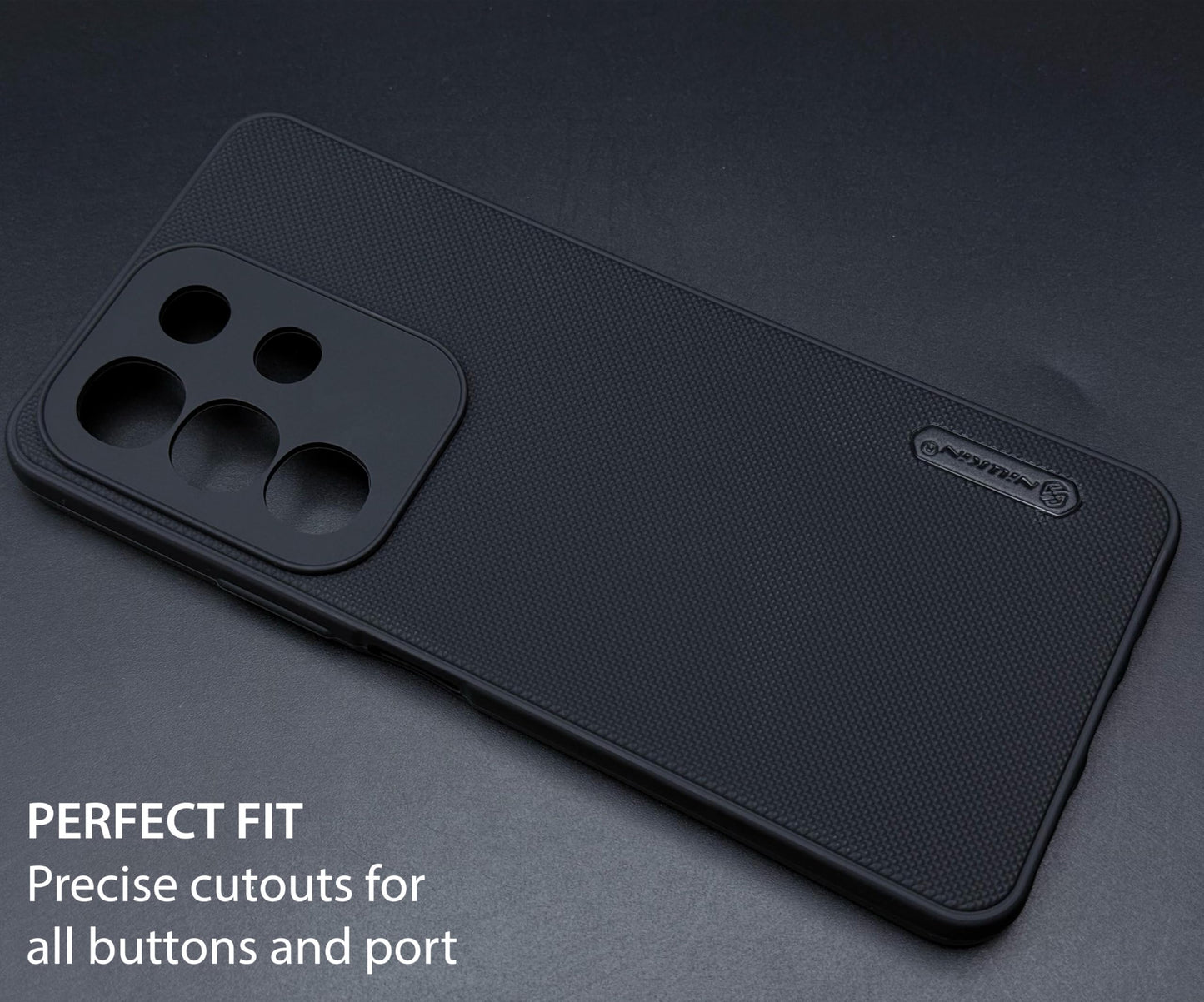 NIUKIN Super Frosted Dotted Case for Vivo T4x 5G