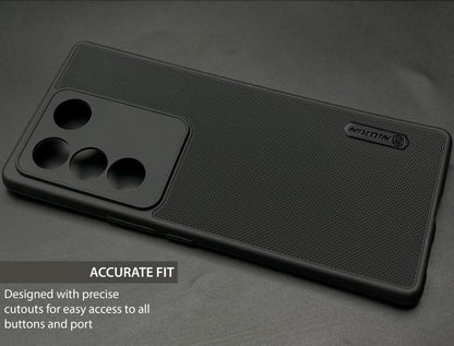 NIUKIN Super Frosted Dotted Case for Vivo V27 Pro