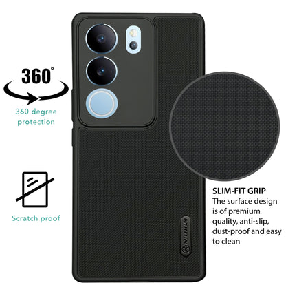 NIUKIN Super Frosted Dotted Case for Vivo S17 Pro