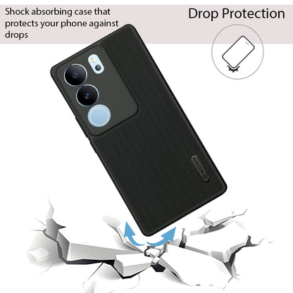 NIUKIN Super Frosted Dotted Case for Vivo S17 Pro