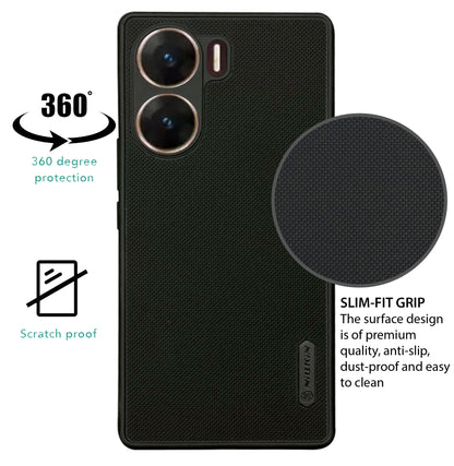 NIUKIN Super Frosted Dotted Case for Vivo V29e