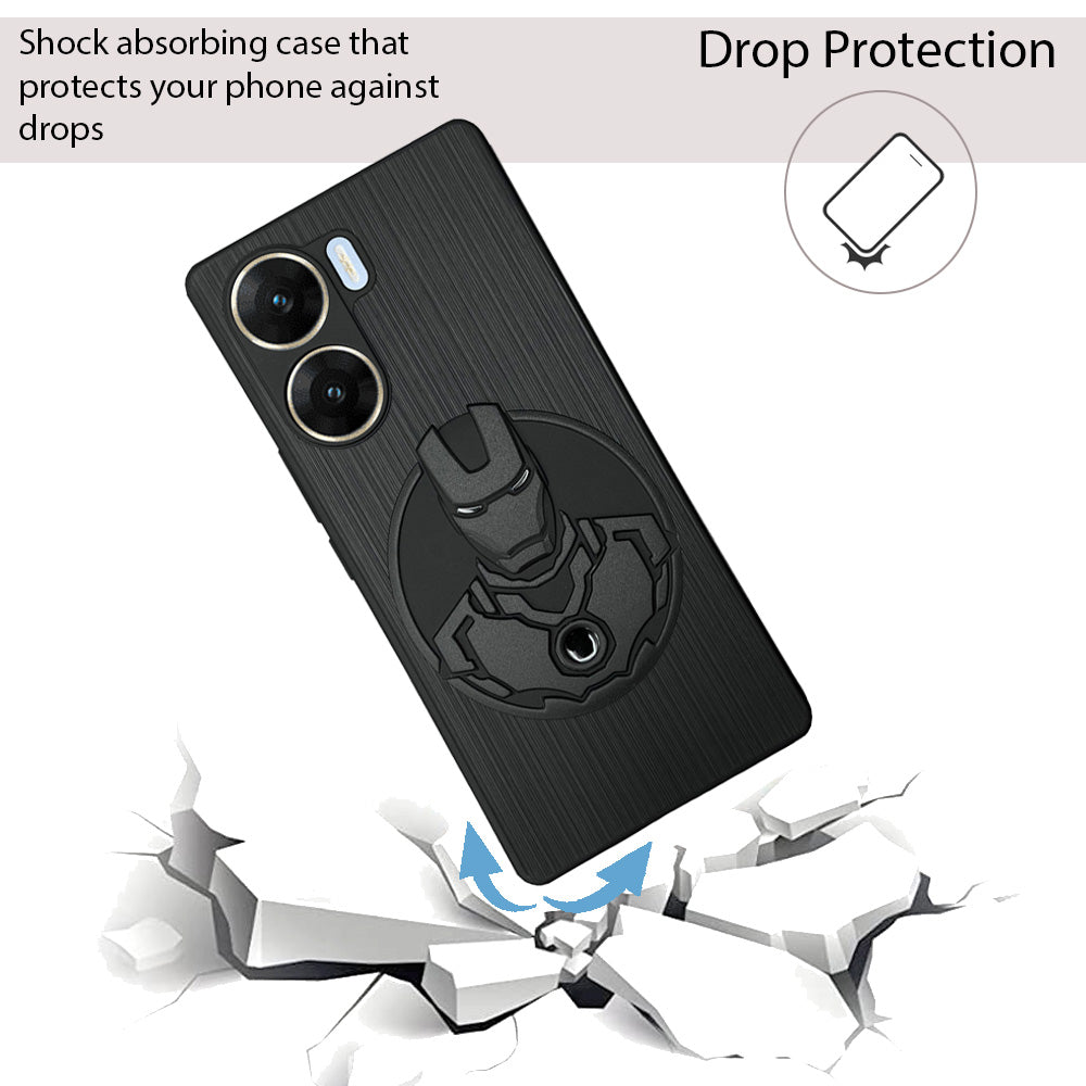 IR Superhero Shield Case for Vivo V29E