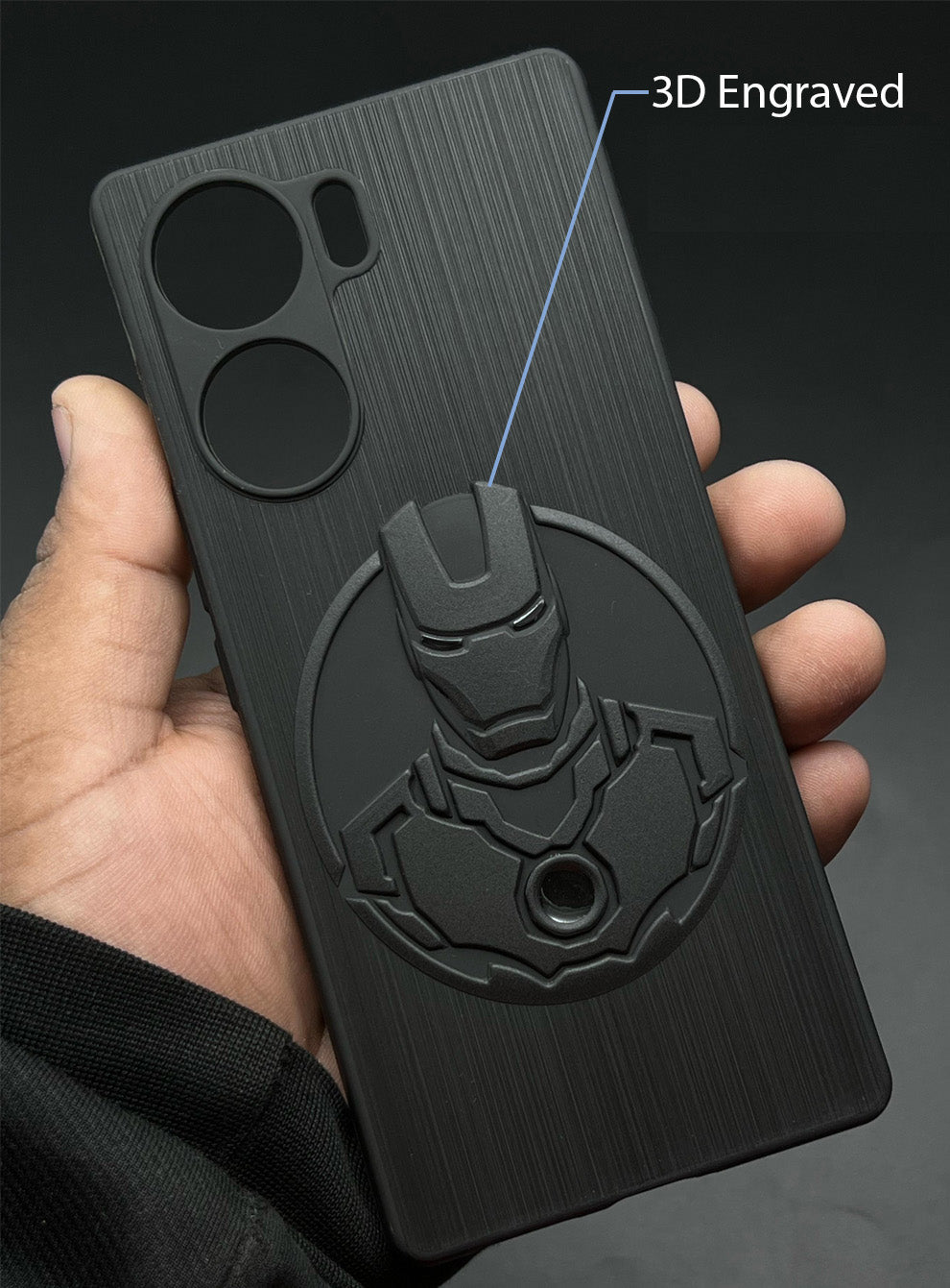 IR Superhero Shield Case for Vivo V29E