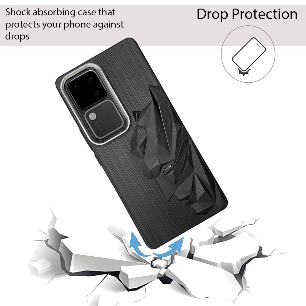 Bt Superhero Case with Camera Ring for Vivo V30(5G)