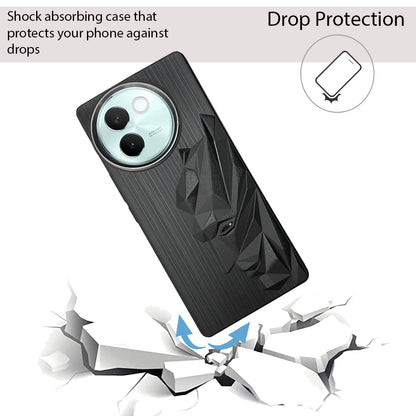 Bt Superhero Case with Camera Ring for Vivo V30E