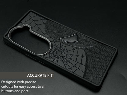 Sp Superhero Web Case with Metallic Camera Ring for Vivo V40e (5G)