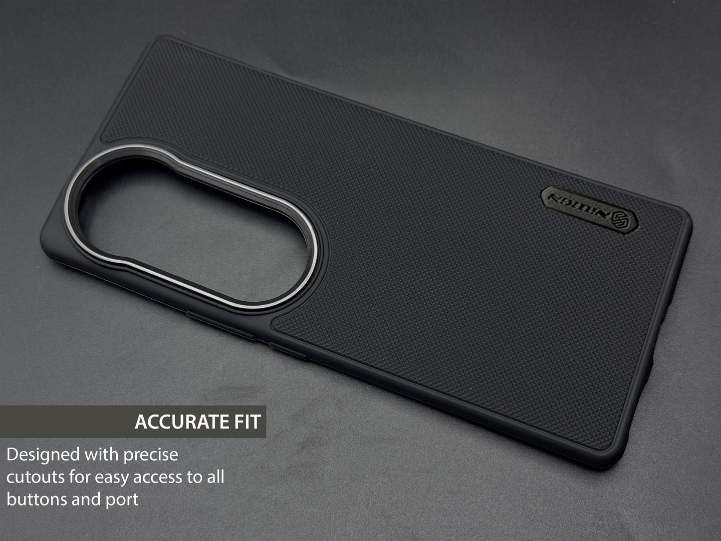 NIUKIN Super Frosted Dotted Case with Camera Ring for Vivo V40