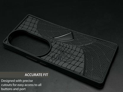 Sp Superhero Web Case with Metallic Camera Ring for Vivo V40(5G)