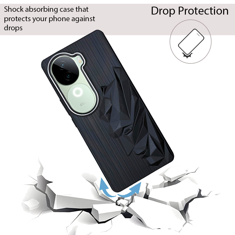 Bt Superhero Case with Camera Ring for Vivo V40e(5G)