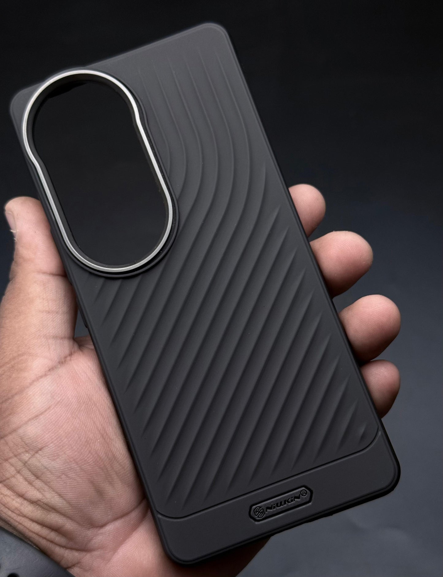 Ripple Wave Case with Metallic Camera ring for Vivo V50(5G)