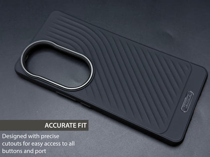 Ripple Wave Case with Metallic Camera ring for Vivo V50(5G)