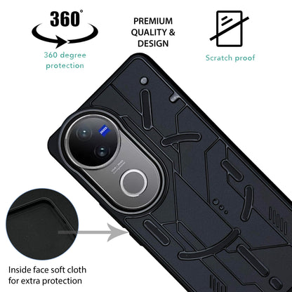 Cyber Design Soft Back Case for Vivo V50e