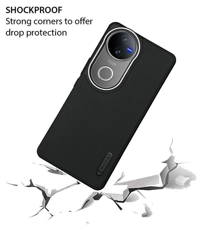 NIUKIN Super Frosted Dotted Case with Camera Ring for Vivo V50e