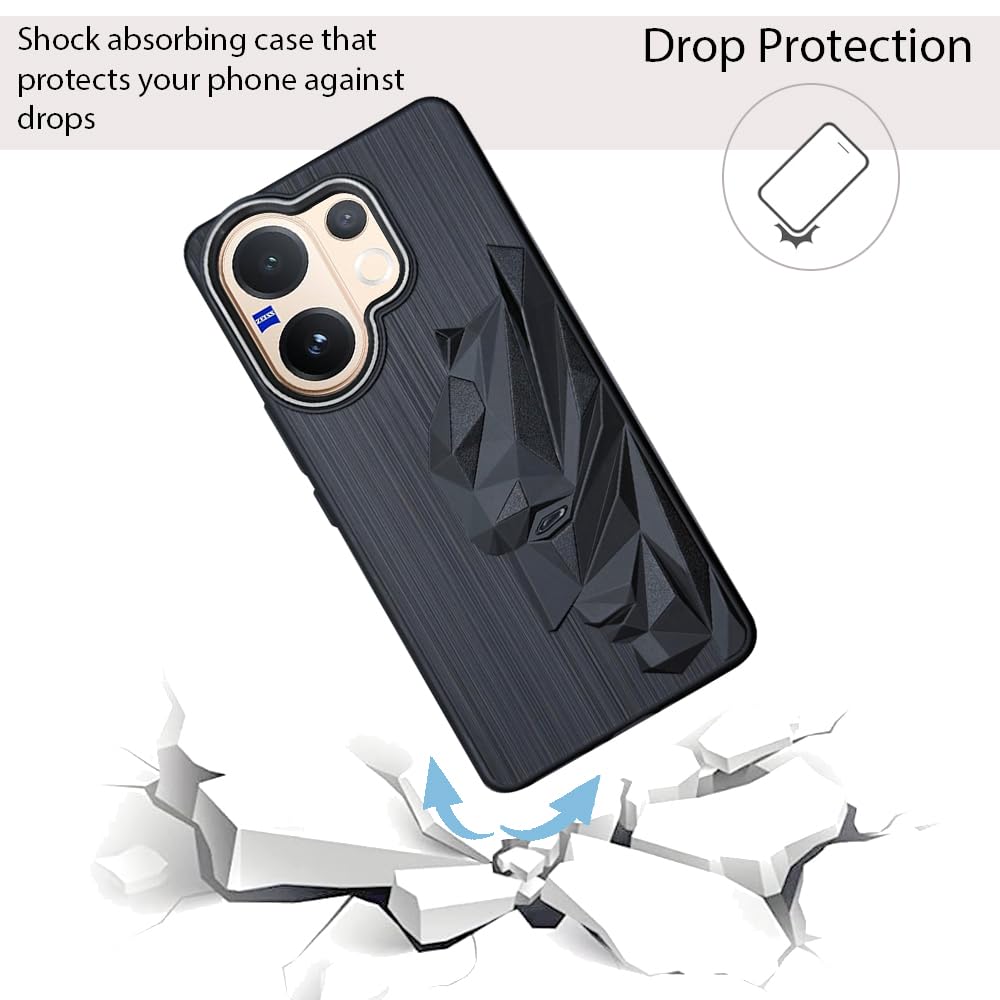 Bt Superhero Case with Camera Ring for Vivo T4 Pro