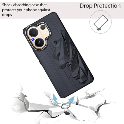 Bt Superhero Case with Camera Ring for Vivo T4 Pro