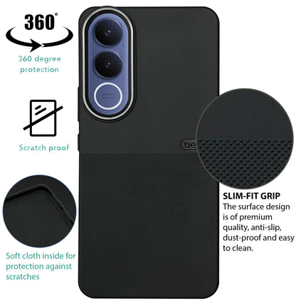 BEOTS Rugged back case with Camera Ring for Vivo V70 FE