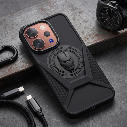 IR Superhero Armor Case with Camera Ring for Vivo 70