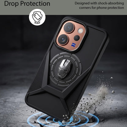 IR Superhero Armor Case with Camera Ring for Vivo 70