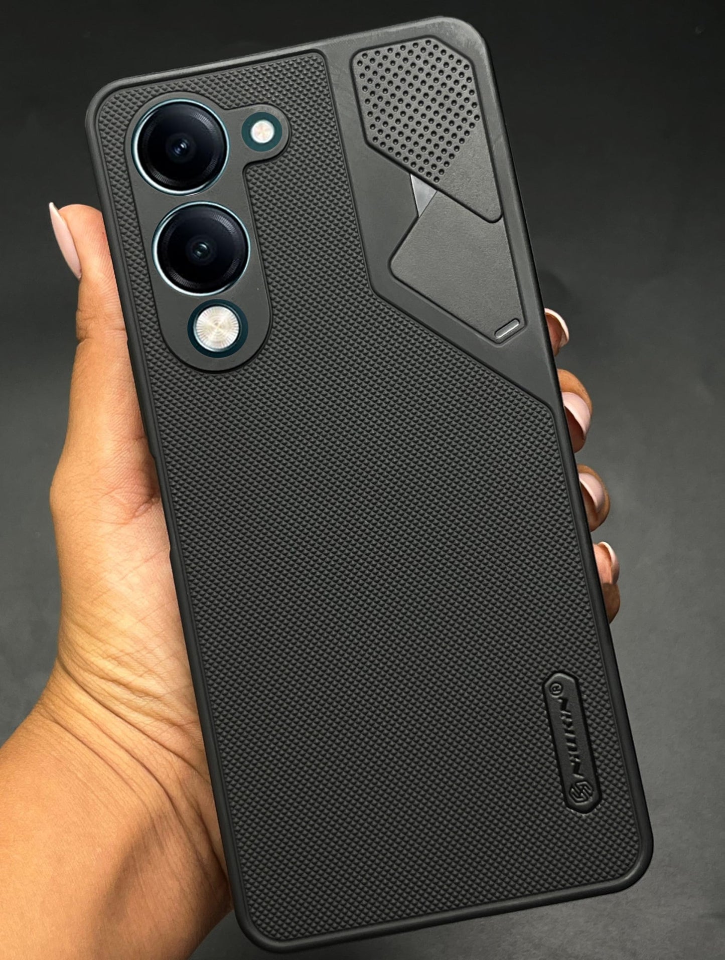 NIUKIN Fancy Super Frosted Dotted Case for Vivo Y19